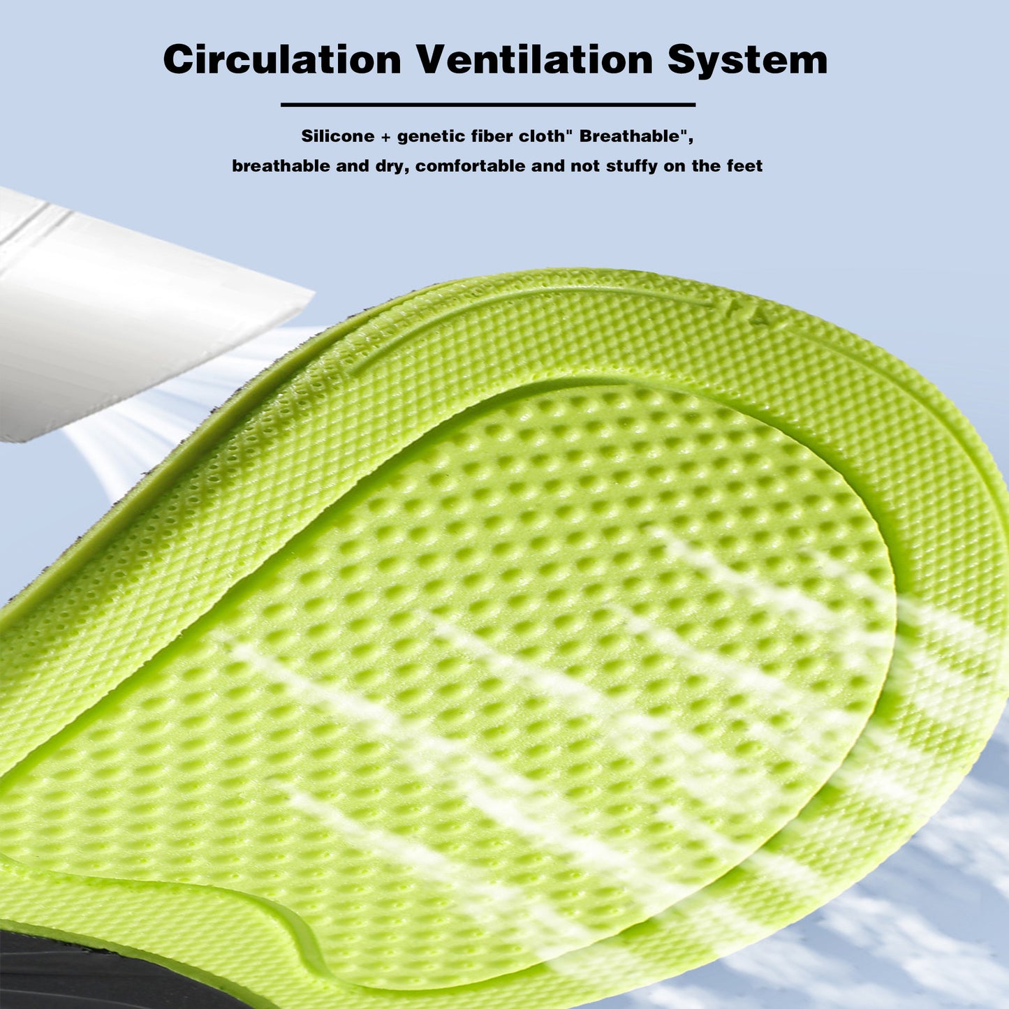 Comfortable and Breathable Insoles for All Shoes - Reduce Foot Pain and Improve Posture